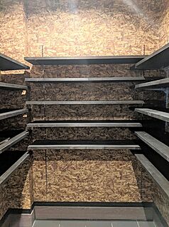 大容量で使いやすい土間収納参考画像（インダストリアルハウス）