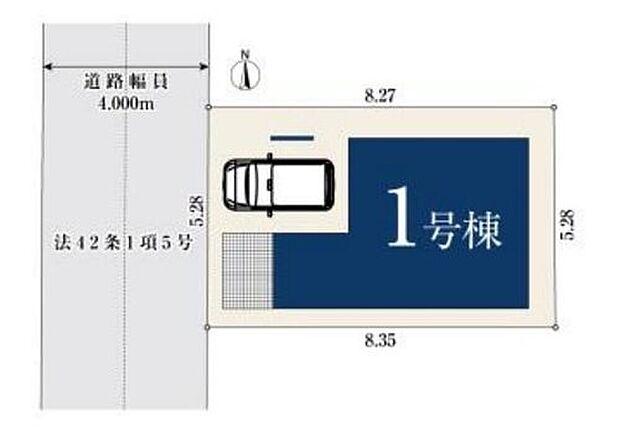 ≪全体区画図≫
日暮里・舎人ライナー「谷在家」駅まで徒歩12分♪