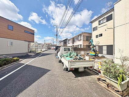 前面道路含む現地写真