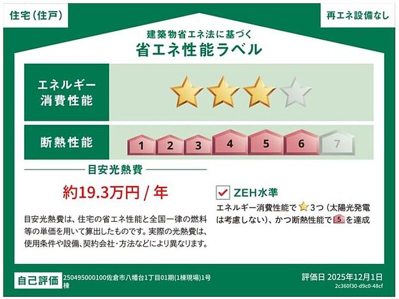 省エネ性能ラベル
