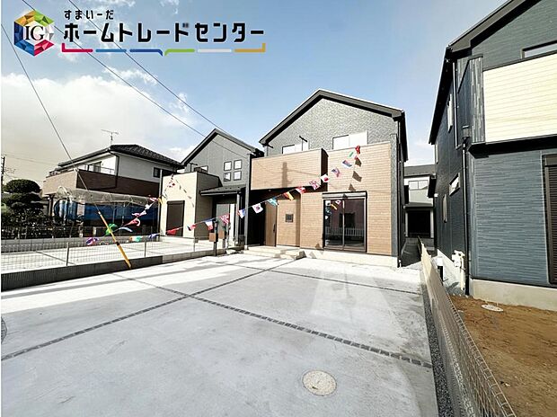 【現地外観写真】◆耐震性能にこだわるお家です!お客様のすまいと安全を守る大切な住宅だからこそ、実際の建物の作りと安心感をぜひ現地にてご体感ください!ご見学予約受付です!