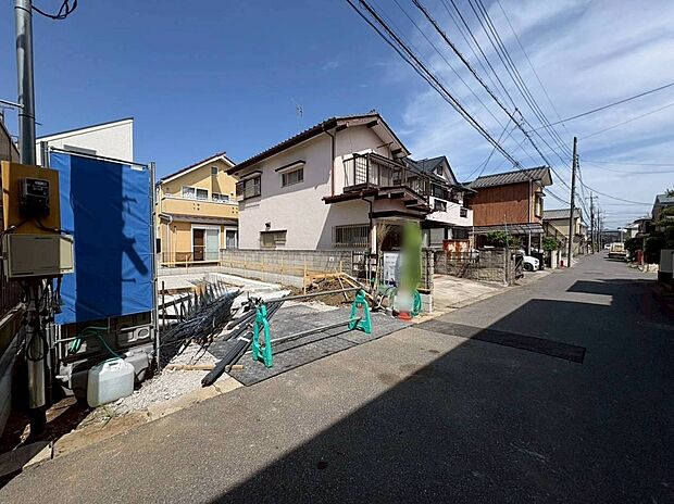 【現地外観写真】耐震性能に自信のある『飯田グループの家』!お客様を守る大切な住宅だからこそ、第3者の検査を受けて安心して住んでいただける住宅を建てております。その頑丈さを、ぜひ現地にてご体感くださいませ。