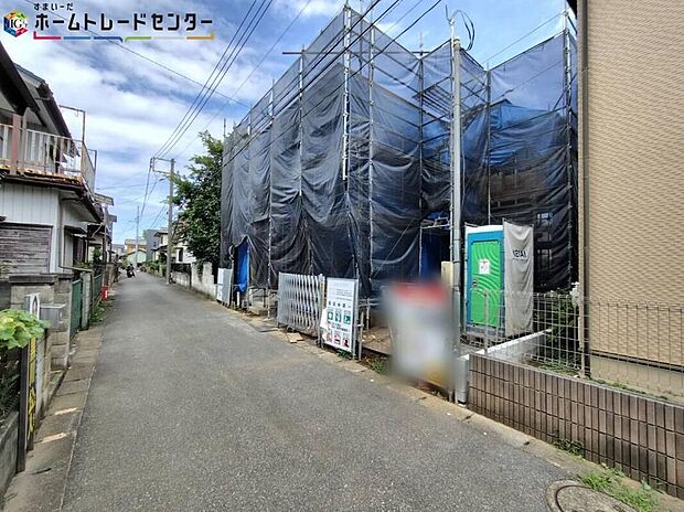 【前面道路含む現地写真】【当物件につきましては、営業スタッフが施工例をご案内いたします♪】休日、お仕事帰りなど、ご都合に合わせていつでもご案内いたします♪周辺環境と併せて、実際に現地をご確認ください♪