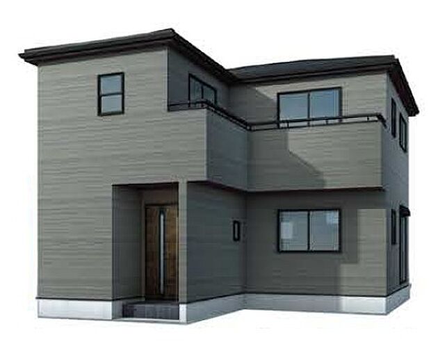 完成予想図です 現在は建築途中ですが、完成後には明るく心地よい住空間が広がる予定です。新しい住まいでの暮らしを想像しながら、ぜひご検討ください。