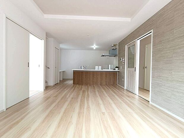 【居間・リビング】施工例です