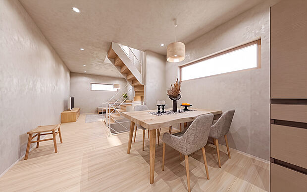 【建物参考プラン 内観パース(B)】
建物面積 86.94m2(2LDK+S)
建物価格 4000万円
