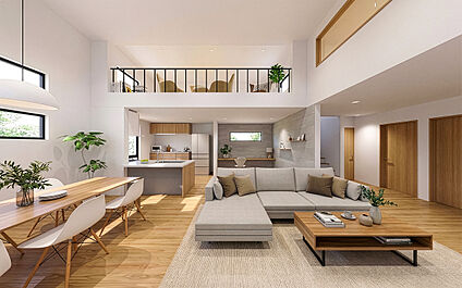 【建物完成予想 内観パース(A-plan)】