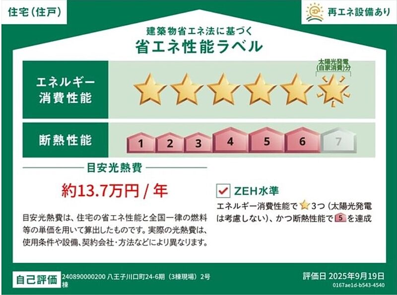 省エネ性能ラベル