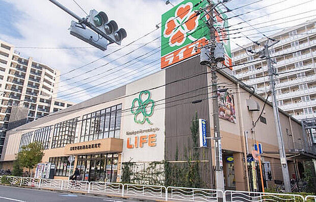 ライフ東砂店(約350m)