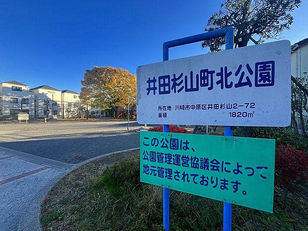 井田杉山町北公園（約400m）