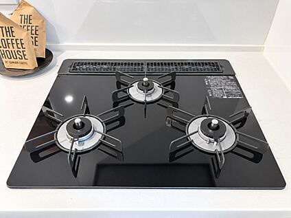 三口コンロ