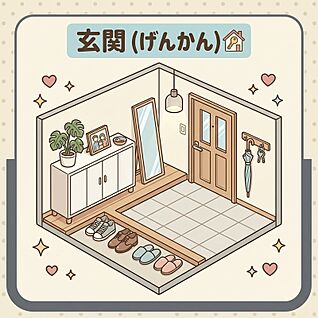 玄関　