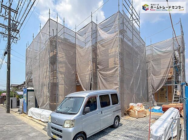 完成に向けて現在建築工事中です☆土日・平日を問わず毎日モデルハウスにて物件説明会を開催中☆お気軽にお問い合わせ下さい☆