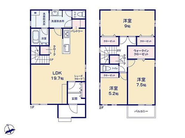 AVATIA 天白区植田西8期 全2棟 4号地
