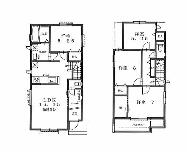 (B号棟)、価格3590万円、4LDK、土地面積104.35m2、建物面積95.66m2