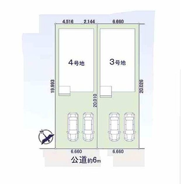 ３号棟　４，９９０万円
４号棟　ご成約済み