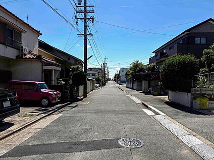 前面道路含む現地写真
