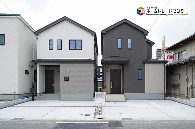 【現地外観写真】堂々完成いたしました！ぜひ現地にて、実際の建物・街並み・陽当たり等ご確認下さい♪お気軽にお問い合わせください☆