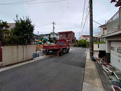 前面道路含む現地写真