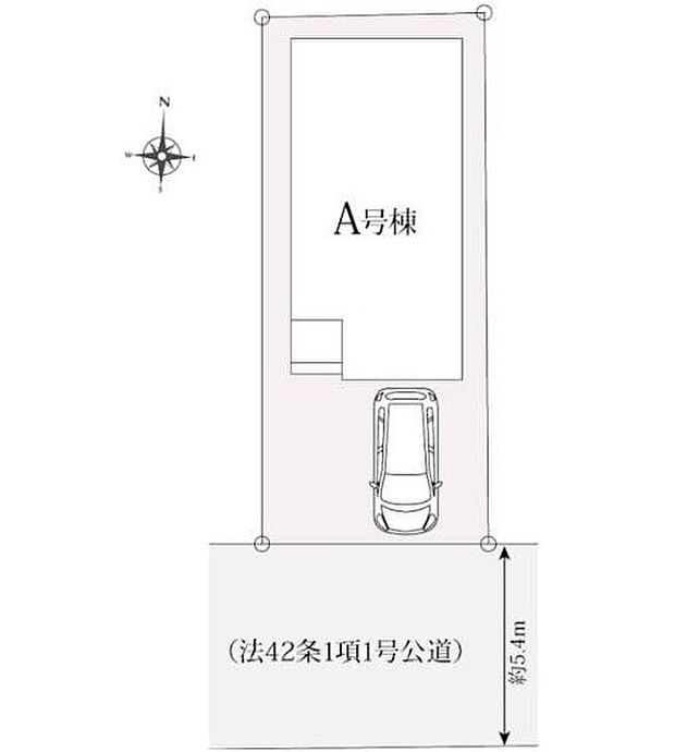 【全体区画図】A号棟　２，９９０万円

