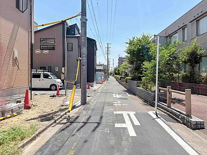 前面道路含む現地写真