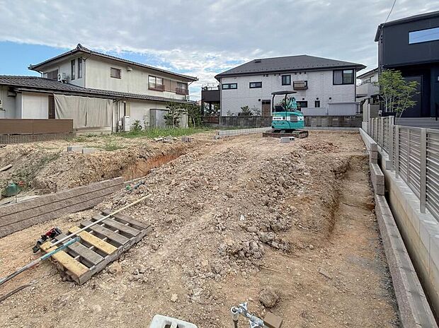 【現地写真】建築中のためモデルハウスで構造説明会を開催しております☆設備や構造などご説明いたします！お気軽にお問い合わせください♪