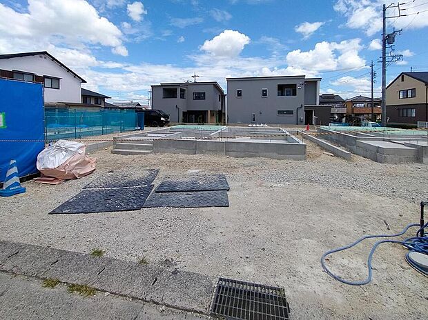 【現地写真】住宅の構造や設備仕様・完成イメージなどのご質問はいつでもお気軽にお問い合わせ下さいませ☆資料もお送りいたします♪