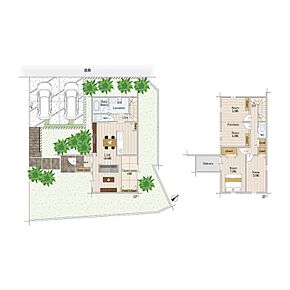 広々18.6帖のLDK！タタミコーナーのあるお住まい♪ゆったり寛げる充分な広さがございます♪２階北側洋室は間仕切り可能！主寝室には大容量のWIC完備です◎ 