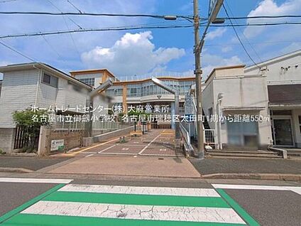 名古屋市立御劔小学校 550m(徒歩7分)