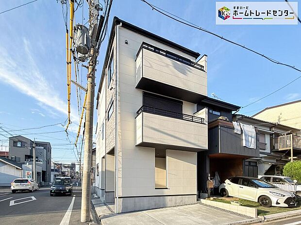【現地外観写真】完成しております!本日内覧可能です!弊社では現地販売会を行っておりません。現地ご見学の際はお気軽にお問い合わせ下さい☆