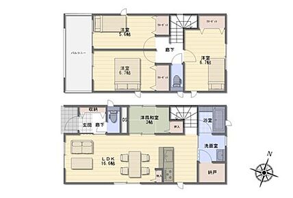 ◇対面式キッチン仕様の約16.6帖リビング♪
◇リビングに隣接したホッと落ち着く約3帖の洋風和室♪
◇洗面室にはリネン庫としても利用できる大型納戸付き♪
◇リビング収納でお部屋スッキリ♪ 