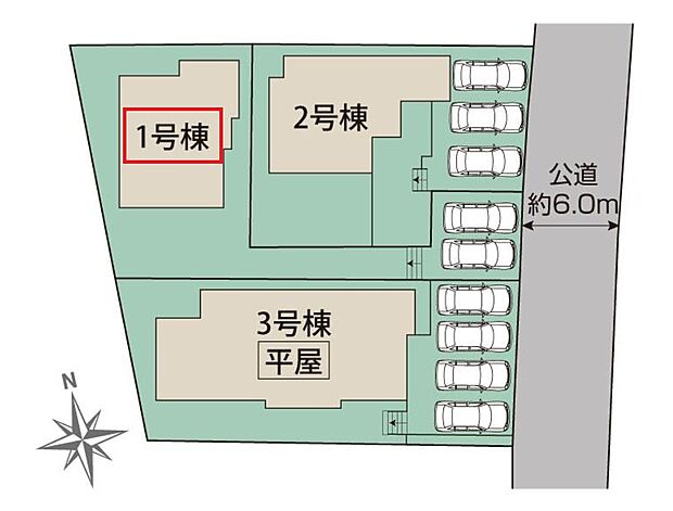 【全3棟】各号棟の詳細については、お気軽にお問い合わせください♪