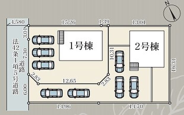【全2棟】各号棟の詳細については、お気軽にお問い合わせください♪