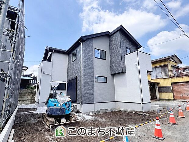 建築中現地写真(室内ご見学できます)