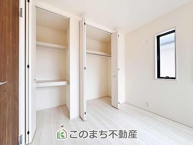 【収納】各居室に収納付で住みやすさにこだわっています♪