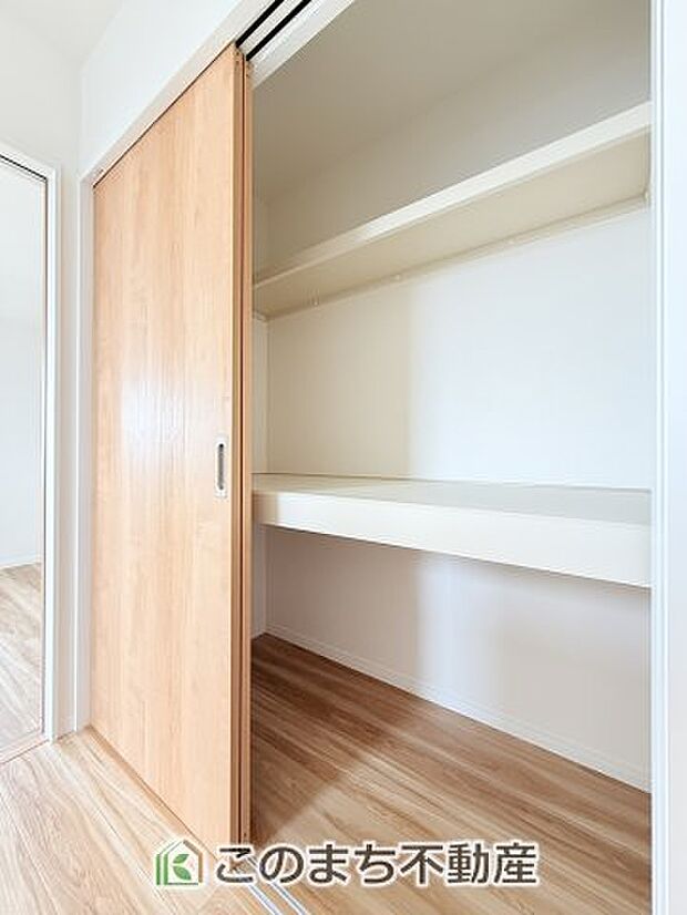【収納】各居室に収納付で住みやすさにこだわっています♪