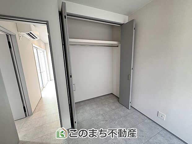 【収納】各居室に収納付で住みやすさにこだわっています♪