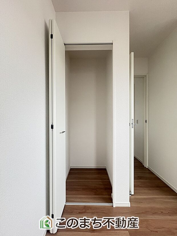 【収納】各居室に収納付で住みやすさにこだわっています♪