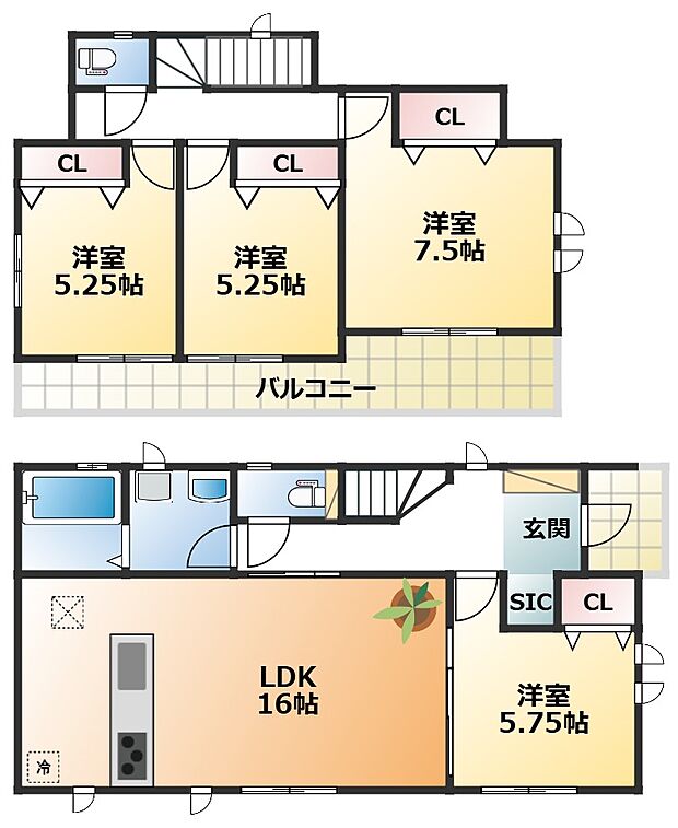 【4LDK】【土地+建物+外構】すべてコミ♪頭金なしでご購入可能♪ マイカーやショッピングローンも「おまとめローン」がご利用できます。 毎月の支出がぐっと抑えられ、子育てや貯金、日々のお買い物に余裕が持てます。