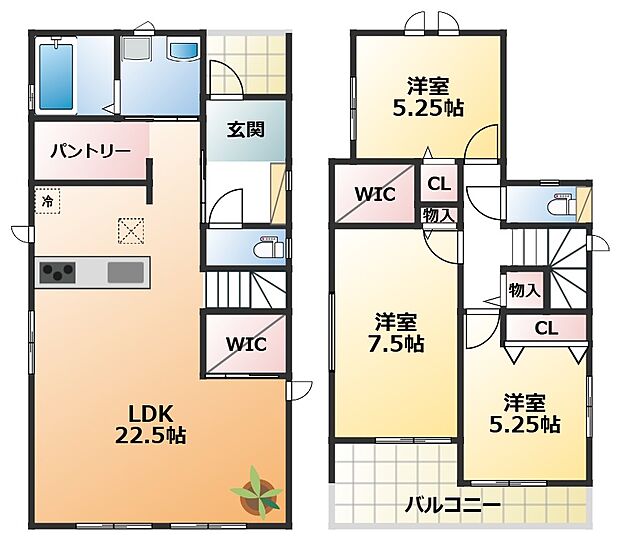 【3LDK】【土地+建物+外構】すべてコミ♪頭金なしでご購入可能♪ マイカーやショッピングローンも「おまとめローン」がご利用できます。 毎月の支出がぐっと抑えられ、子育てや貯金、日々のお買い物に余裕が持てます。