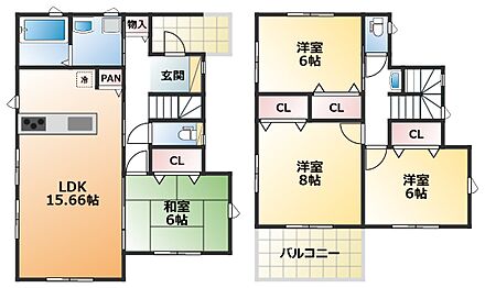 【土地+建物+外構】すべてコミ♪頭金なしでご購入可能♪ マイカーやショッピングローンも「おまとめローン」がご利用できます。 毎月の支出がぐっと抑えられ、子育てや貯金、日々のお買い物に余裕が持てます。 