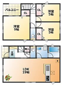【土地+建物+外構】すべてコミ♪頭金なしでご購入可能♪ マイカーやショッピングローンも「おまとめローン」がご利用できます。 毎月の支出がぐっと抑えられ、子育てや貯金、日々のお買い物に余裕が持てます。 