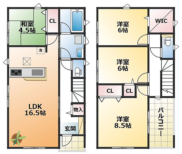 【4LDK】【土地+建物+外構】すべてコミ♪頭金なしでご購入可能♪ マイカーやショッピングローンも「おまとめローン」がご利用できます。 毎月の支出がぐっと抑えられ、子育てや貯金、日々のお買い物に余裕が持てます。