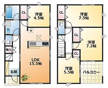 【土地+建物+外構】すべてコミ♪頭金なしでご購入可能♪ マイカーやショッピングローンも「おまとめローン」がご利用できます。 毎月の支出がぐっと抑えられ、子育てや貯金、日々のお買い物に余裕が持てます。 