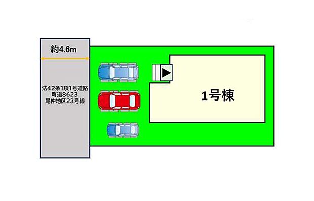 配置図(1号棟)