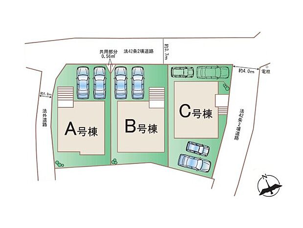 配置図(C号棟)