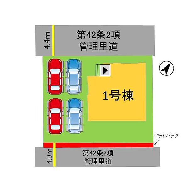配置図（1号棟）
