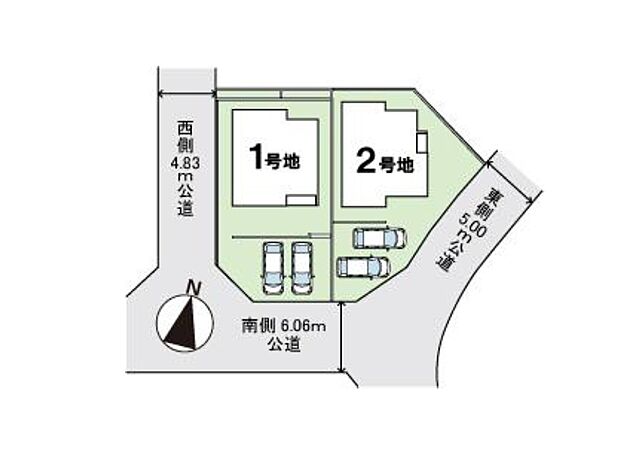 配置図（2号棟）