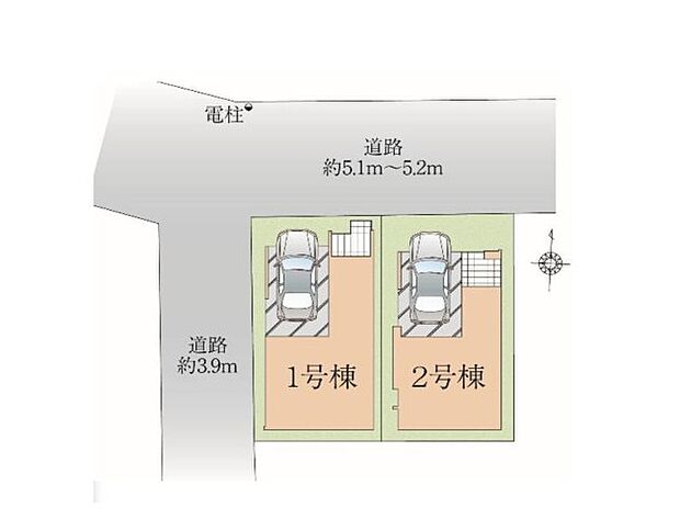 配置図（1号棟）