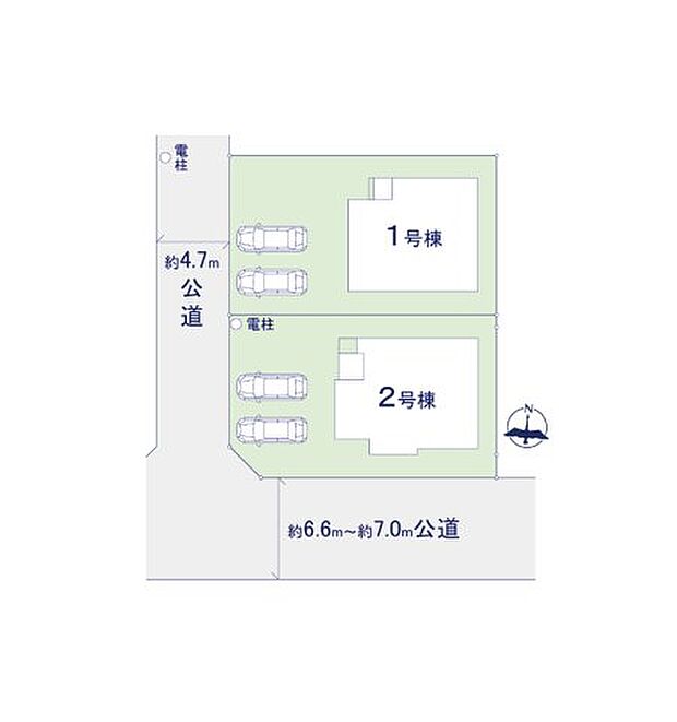 配置図（1号棟）